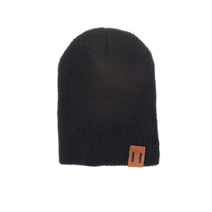Toddler beanie in black