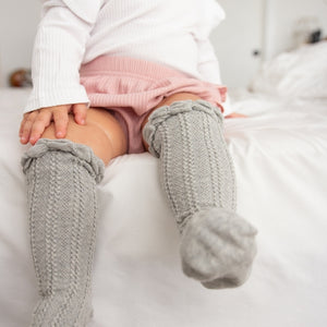 baby girl knee high socks