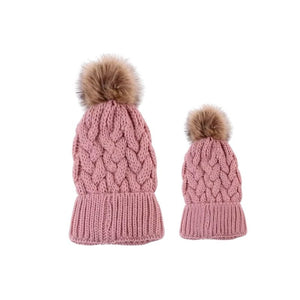Mommy and me winter hats
