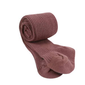 tights in taro purple